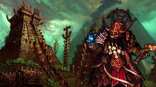 Chaos Dwarfs vs Lizardmen  Call of Warhammer Beginning of the End Times [upl. by Base]