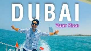 Dubai Tour Plan and Budget  Detailed AZ Travel Guide  Places to visit in Dubai [upl. by Miof Mela35]