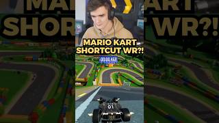 A Shortcut World Record on Mario Kart Map [upl. by Sivie]