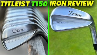 Titleist T150 Iron Review Distance Forgiveness and Feel for MidHandicappers [upl. by Fenny]