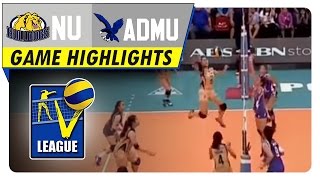 Shakeys VLeague NU vs ADMU Game Highlights  September 14 2016 [upl. by Odie]