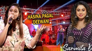 Singer Sarmita Dutta At Baghmundi Night Stage Program 🌹 Has Le💃Hasina Pagal Deewani 🥰 [upl. by Hube660]