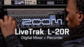 ポータブルな20chライブミキサー＆レコーダー『LiveTrak™ L20R』 [upl. by Mayfield]