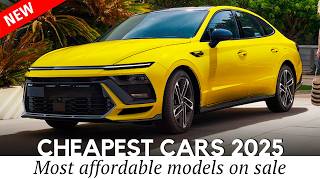 10 New Affordable Cars with the Lowest Prices in 2025 Interior amp Exterior Details [upl. by Aioj]