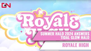 Royale High Summer Halo 2024 Answers  part 1 [upl. by Ahtrim]