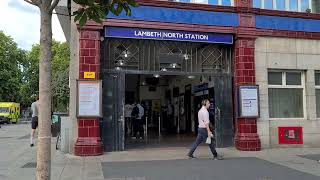 Lambeth North Underground Station 2022 [upl. by Yorgo498]