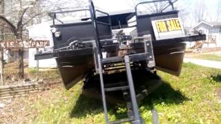 1989 Lowe Pontoon FOR SALE [upl. by Uolymme805]