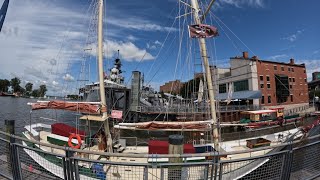 Buffalo NY  Canalside district  August 2024 [upl. by Hcra]