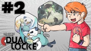 Pokémon Negro DualLocke Ep2  SUFRIENDO YA [upl. by Eetnahs]