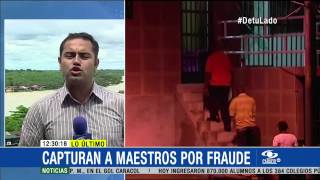 Capturan en Chocó a 49 docentes acusados de fraude para acceder a pensiones [upl. by Costin117]