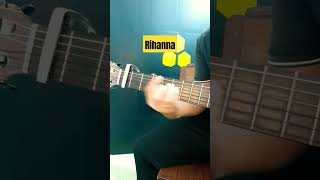 Rihanna chords F C G Am shorts [upl. by Haem]