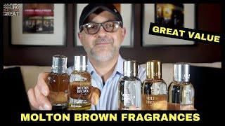 Molton Brown Fragrances First Impressions  Fragrance Review [upl. by Anirtik]