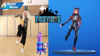 Fortnite  The Jitterbug emote Learn the Jitterbug dance by Elena Evangelia [upl. by Richter468]