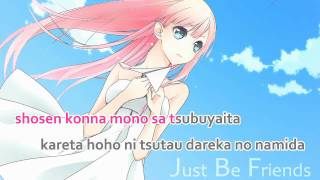 【Karaoke】Just Be Friends  NorthT arrange ver [upl. by Aimac]