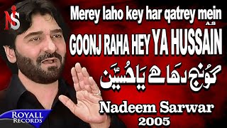 Nadeem Sarwar  Gunj Raha Hai Ya Hussain  2005 [upl. by Jumbala]