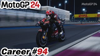 MotoGP 24  Career Pt 94 Factory Ducati [upl. by Jumbala]