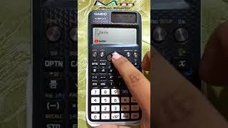 Cálculo de la integral definida en calculadora científica casio fx991LA X [upl. by Ray71]