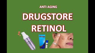 15 Best Drugstore Retinol AntiAging Wrinkle [upl. by Cuhp401]