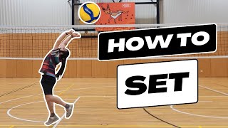 How to Set a Volleyball Setting Skills made Simple volleyball [upl. by Neened19]