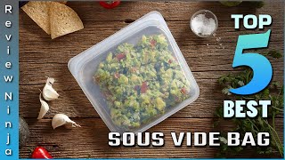 Top 5 Best Sous Vide Bags Review in 2022 [upl. by Ailehpo]