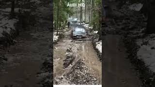 AUDI 100 AWD offroad mud track shorts car funny [upl. by Mail]