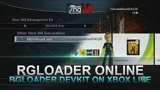 RGLoader DevKit Nand Online Running Old Kinect Dashboard [upl. by Reine631]