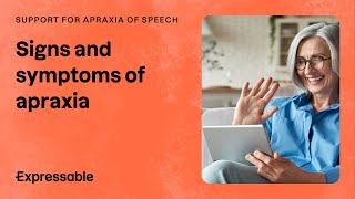 Signs and symptoms of apraxia [upl. by Aihsa]