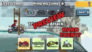 New Team Event Preview  pimp my climb Hill Climb Racing 2 [upl. by Kjersti681]