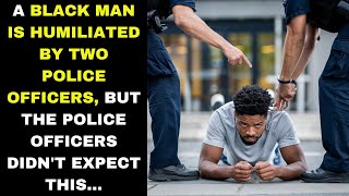 A BLACK MAN IS HUMILIATED BY TWO POLICE OFFICERS BUT THE POLICE OFFICERS DIDNT EXPECT THIS [upl. by Ennovihc785]