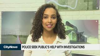 Alberta RCMP is seeking the publics help with homicide investigations [upl. by Anirual]