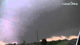 Tornadojagd 2011  Tornado in Oklahoma Teil 1 [upl. by Files]