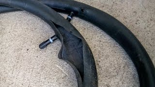 Changing a Bicycle Trailer Tire Inner Tube [upl. by Stearns]