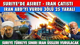 Son Dakika  Suriyede Aşiretlerle İran Arasında Çatışma Çıktı  İran ABDyi Vurdu  Biden Sessiz [upl. by Irelav748]