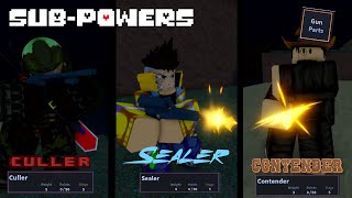 AUT All Gun SubPowers Showcase💥🦅How to getAre they goodGun or Hakis who betterGun parts🔫 [upl. by Soraya909]