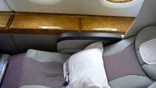 Emirates A380 Business Class SeatBed [upl. by Oppen458]