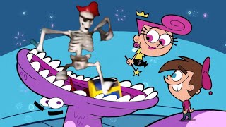 Fairly Odd Schnappi Scary Skeletons Mashup of German Skeleton [upl. by Laflam195]