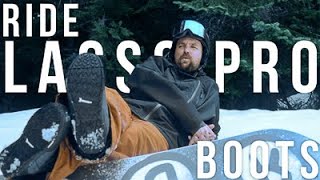 2021 Ride Snowboards Lasso Pro Boot Review  MOTION Boardshop [upl. by Rann]