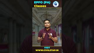 UPSC EPFO PA 2024 Exam Date Out  UPSC EPFO PA 2024 Exam Coaching Classes By Civilstap [upl. by Ekralc]