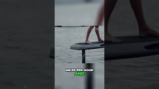 Experience the Thrill Electric Hydrofoil Ride at 25 MPH [upl. by Ralat]