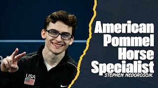 Stephen Nedoroscik The Journey of an American Pommel Horse Specialist [upl. by Ahtoelc]