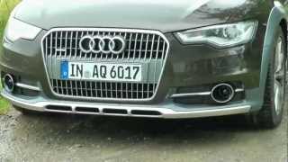 Audi A6 Allroad Quattro 2012 Testfahrt und Vorstellung des KombiOffroaders [upl. by Nitnerb16]