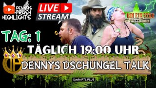 LIVE Tag 1 Dschungelcamp 2024 ESKALATION und Prüfung Tag 1 ibes [upl. by Tod42]