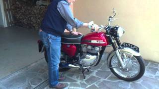 1962 Norton Navigator 1st start after overhaul [upl. by Huai]