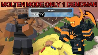 TDS 1 DAMAGE DEALER TOWER ONLY  Demoman [upl. by Eirellam]