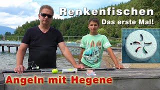 Renkenfischen  Angeln mit Hegene  Das erste Mal auf Renken fischen [upl. by Scharaga]