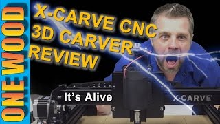 ★ X Carve Review from Inventables and how to build an XCarve CNC for woodworking use [upl. by Zashin]