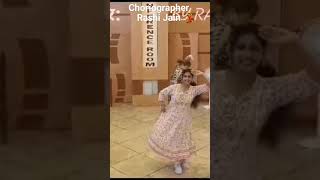 Ghoomar Song Practice  Dance Choreographer Rashi Jain  Wedding dance shorts [upl. by Almap]