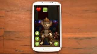 Talking Manny Monkey  Talking App for Kids [upl. by Francisco]