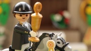 Playmobil Reiterhof Reittunier [upl. by Arakaj]