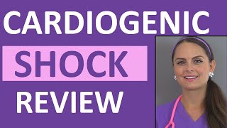 Cardiogenic Shock Nursing Management Pathophysiology Interventions NCLEX Review [upl. by Nerua]